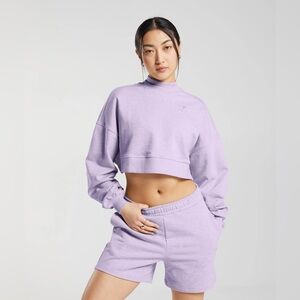 Gymshark Gymshark Rest Day Sweats Cropped Pullover Crewneck Sweatshirt